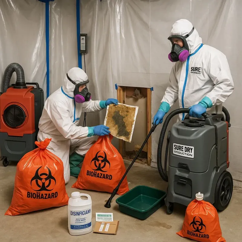 Contaminated Water Handling Protocols process in Four Corners, TX