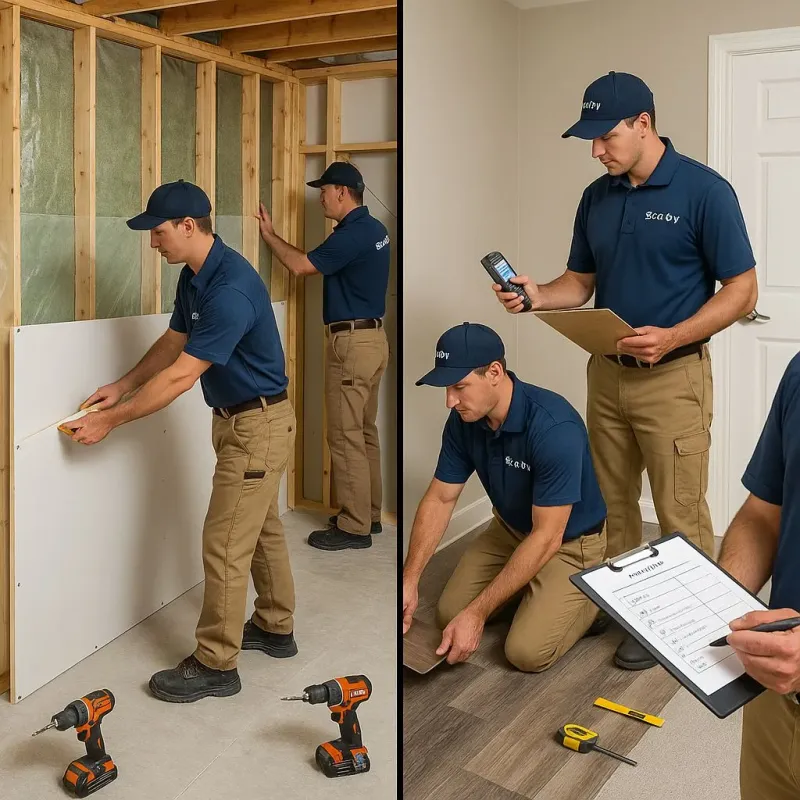 Repairs and Reconstruction process in Four Corners, TX