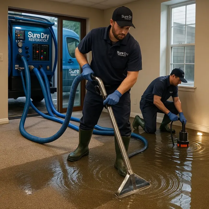 Water Extraction and Removal process in Four Corners, TX
